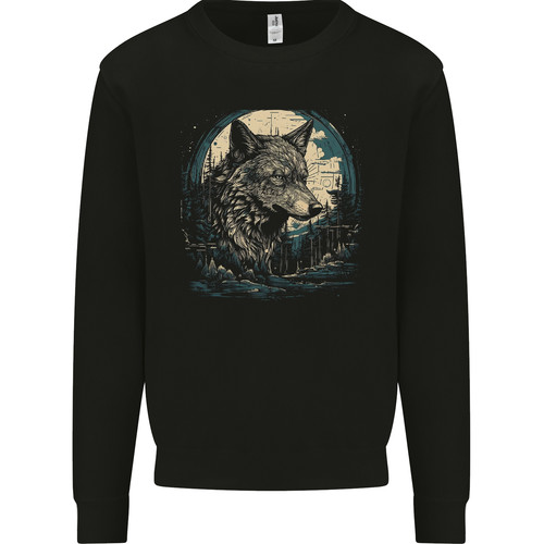 Tribal wolf with - with, the