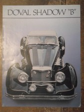 DOVAL SHADOW B orig 1979 USA Mkt Sales Leaflet Brochure - Ford V8 Power