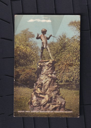 Printed postcard peter pan - printed,