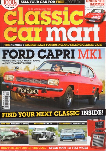 Classic car mart nov - car,