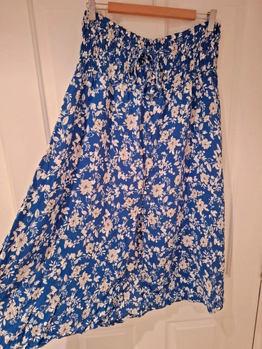 Zara skirt long midi - , shirred