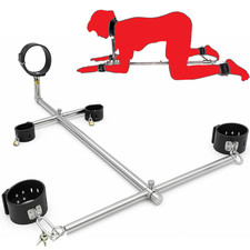 Metal BDSM Stocks Restraint