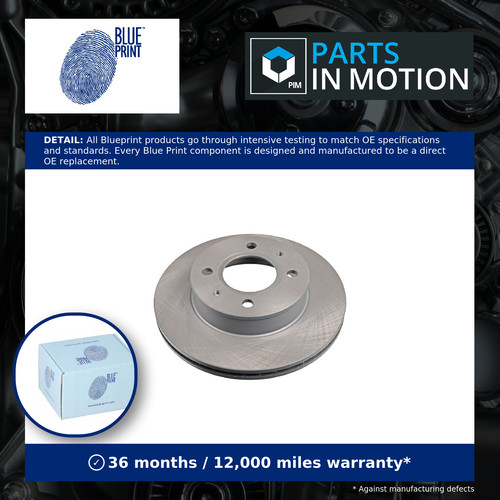 Brake discs pair vented - brake,