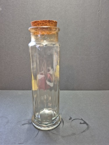 Vintage glass canister pasta - vintage~glass, canister/pasta