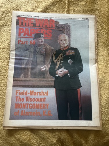 Ww2 montgomery field marshal - field,