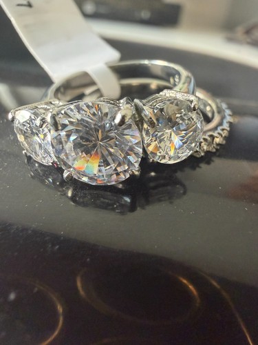 Engagement wedding ring set - engagement,