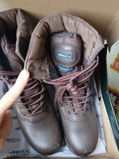 Combat Boots Brown Size 8
