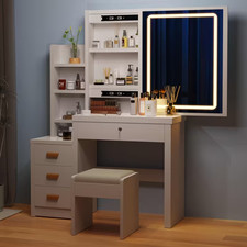 Black Dressing Table With