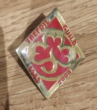 Trefoil Guild Pin badge Girl