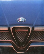 🔥RARE Alfa Romeo RZ Car Dealer Sales Brochure Italian Zagato Quadrifoglio ‼️
