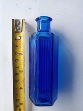 A Government Issue 2oz Blue Poison Bottle
