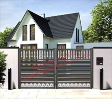 Aluminium driveway gates - driveway, /
