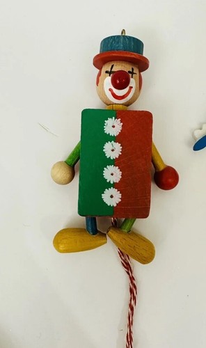 Vintage wood pull - string, toy