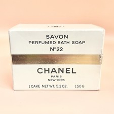 Vintage Chanel No. 22 Perfumed Soap Discontinued, Rare Fragranced Soap
