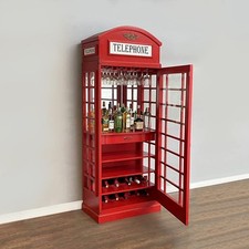Telephone Box Drinks Cabinet