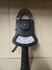 Vintage Crompton Parkinson Vintage Clamp Meter Ammeter Tong Test, England