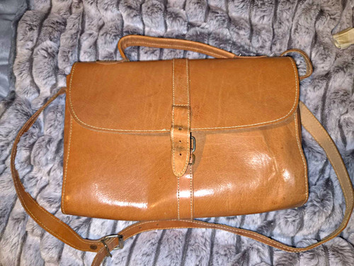 Vintage tan full - tan, grain