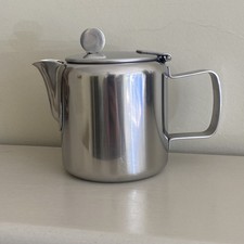 Small Teapot for One – Old Hall Stainless Steel Vintage 3/4pt Deco Retro England