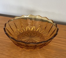 Vintage Davidson Amber Glass