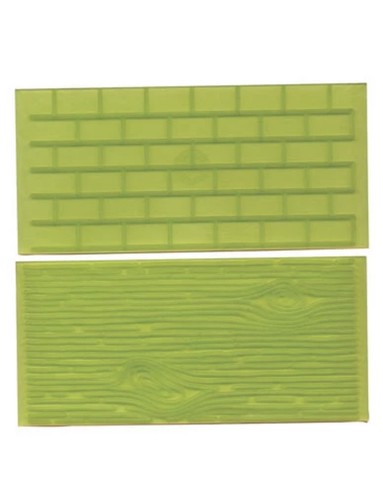 Tree bark brick wall - &,