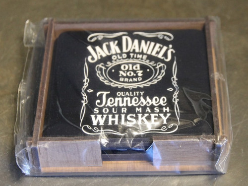 Jack daniels whiskey coaster - jack,