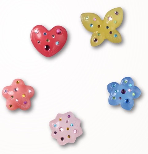 Crocs blue dainty gems floral - blue,