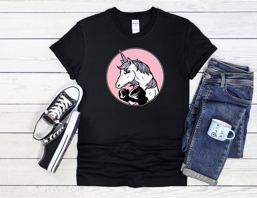 Boxing unicorn funny - men, women