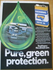 DUCKHAMS MOTOR OIL F1 1980