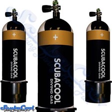 3410 Scubacool Scuba Dive Gas Cylinder Tank Cover NOT neoprene NOT sticker