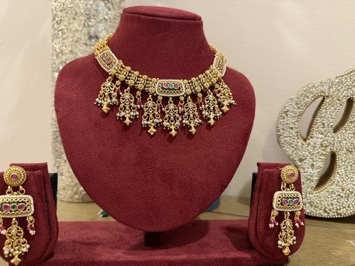Indian jewelry set - indian,