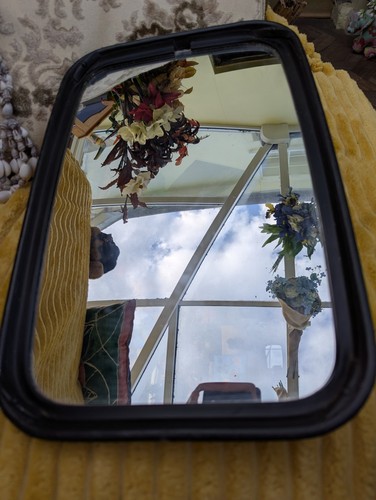 Wing mirror for lorry - for,