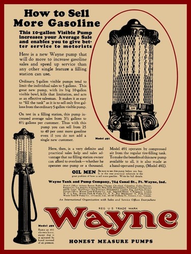1924 wayne visible - 1924, gas
