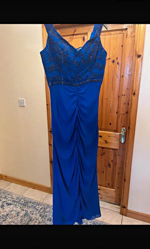 Virgos lounge blue beaded - blue,