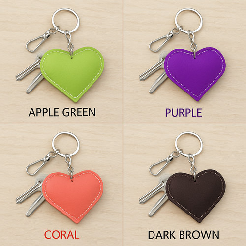 Ladies leather heart love - heart,