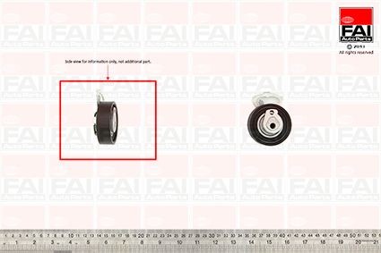 Fai t9357 timing belt - fai,