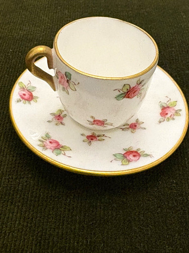 Vintage demitasse miniature - a,