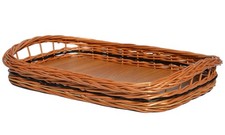 Large 43cm Wicker Tray Basket