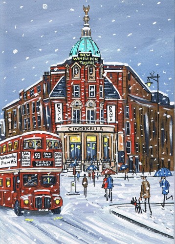 Print new wimbledon theatre - wimbledon,