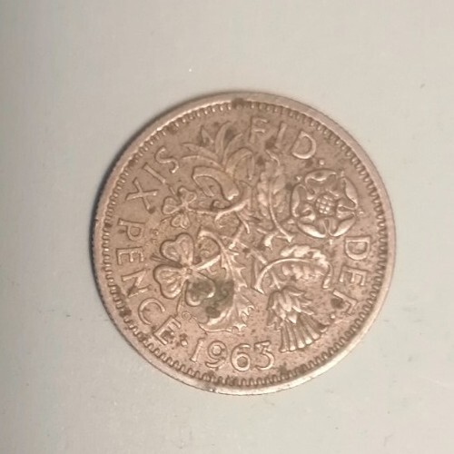 1963 pence coin elizabeth - coin, ii