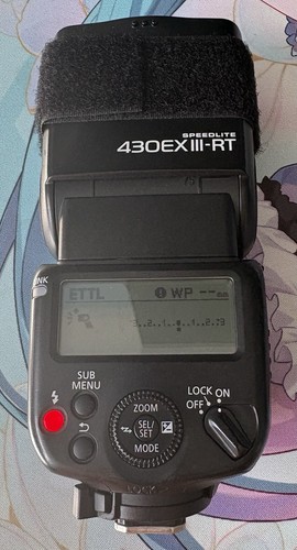 Canon 430ex iii speedlite - iii-rt,