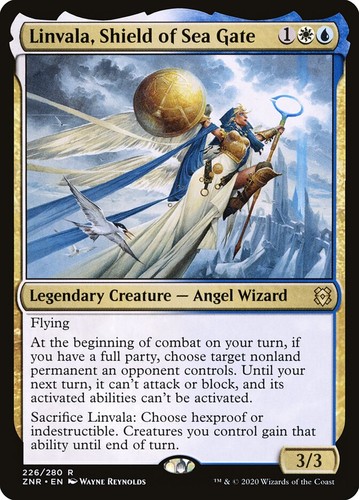 Linvala shield sea - sea, gate