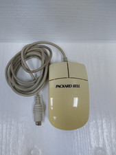 Packard Bell PS/2 Wired Mouse - 2 Button Mouse - Untested.