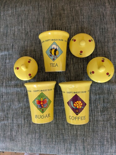 Retro yellow pottery kitchen - pottery,