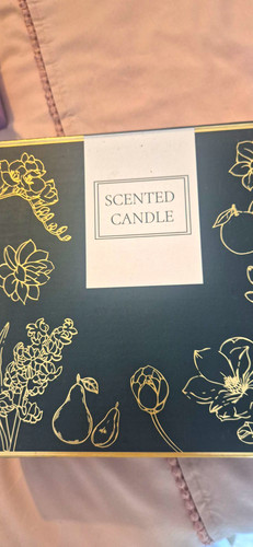4pc mini scented - wax, glass
