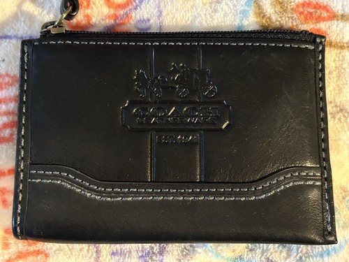 Vintage coach black leather - vintage,