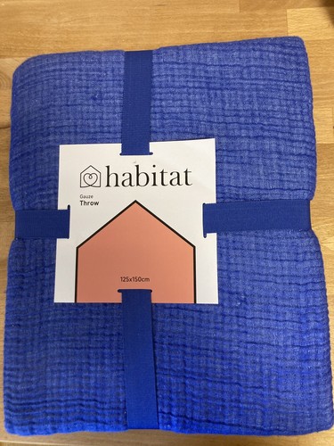 Habitat reversible gauze - gauze, throw