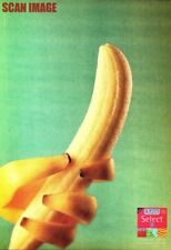 Advert for DUREX Select Flavoured & Ribbed Condoms 1990s Banana Print Ad 720/39