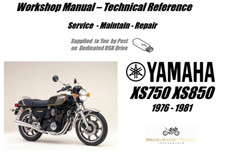 Yamaha  XS750  XS850 Service