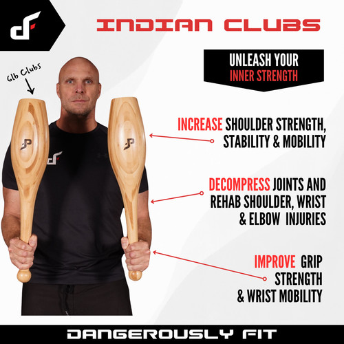 Indian clubs pair - -, of