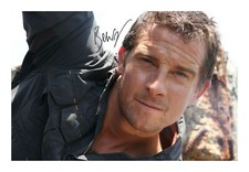 BEAR GRYLLS AUTOGRAPH SIGNED PP PHOTO POSTER